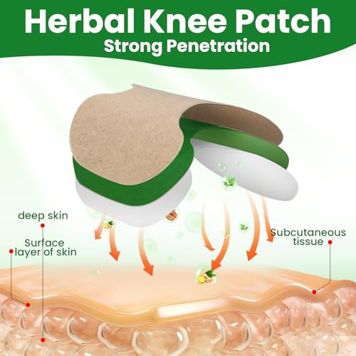 Maengve Knee Pain Relief Patches - para el alivio del dolor de rodilla, espalda y cuello