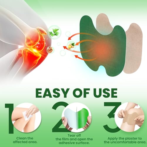 Maengve Knee Pain Relief Patches - para el alivio del dolor de rodilla, espalda y cuello